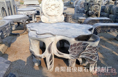 匠心獨運，點石成景 曲陽俊雄石材雕刻廠青石石雕的藝術與實用之美